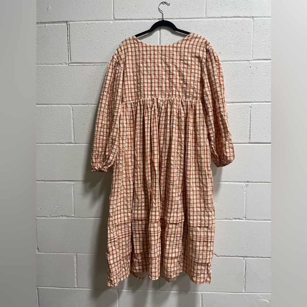 Ghospell cottagecore dress with ties in the back NEW with tags! Size L